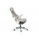 Кресло Wau Snowy Fabric White E6163
