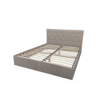 Мяке ліжко 160х200  Хілтон Карамель