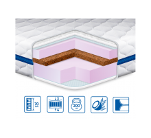 Топер Кокос Мікс Трікотаж / Cocos Mix Eurosleep